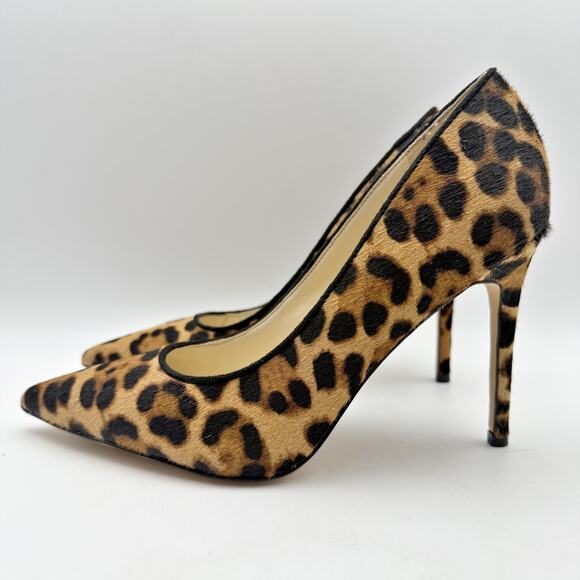 Nine West Womens Fresh Stiletto Pumps US 8 M EU 38.5 Leopard EUC - Picture 8 of 15